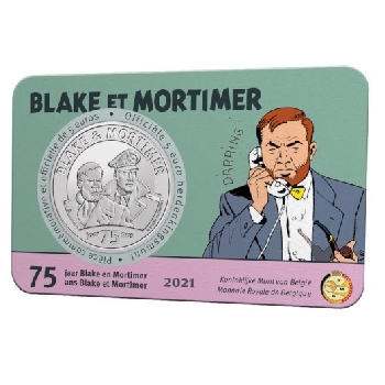 5 euro Belgie 2021 BU Mortimer