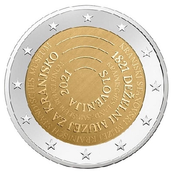 2 euro sběratelské Slovinsko 2021 UNC