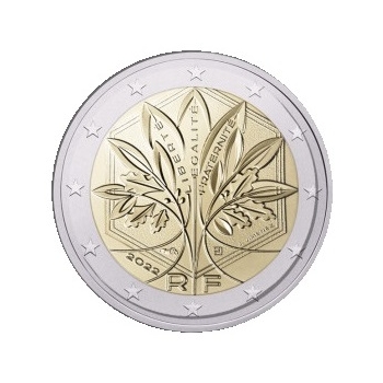 2 euro Francie 2022 UNC