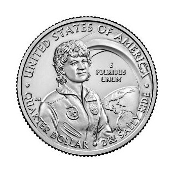 Quarter 25 cent 2022 D Sally Ride