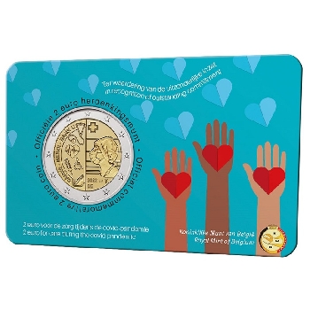 2 euro sběratelské Belgie 2022 NL