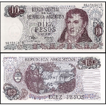 bankovka 10 pesos 1979