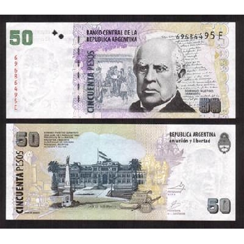 bankovka 50 pesos 2003