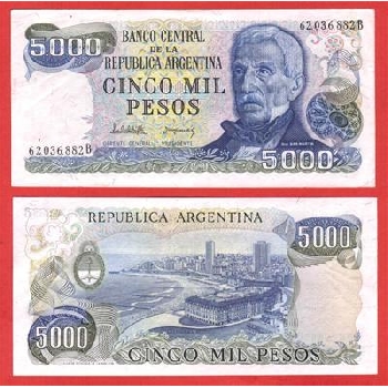 bankovka 5000 pesos