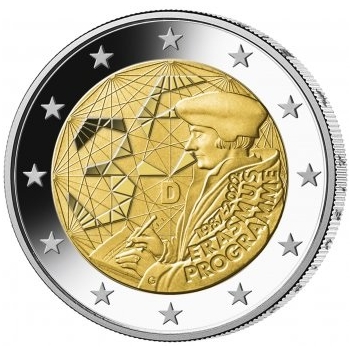 2 euro sběratelské Německo 2022 Erasmus 1ks UNC