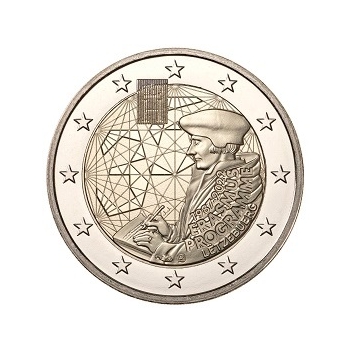 2 euro sběratelské Lucembursko 2022 Erasmus UNC
