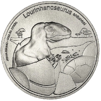 5 euro Portugalsko 2022 Lourinhanosaurus
