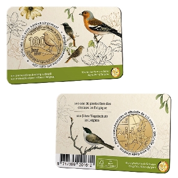 2 5 Euro Belgie 2022 Ptactvo NL
