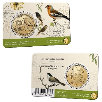 2 5 Euro Belgie 2022 Ptactvo FR