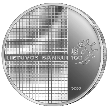 1 5 euro Litva 2022 Banka – foto 2