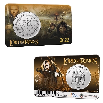 2 5 Euro Malta 2022 Pán prstenů