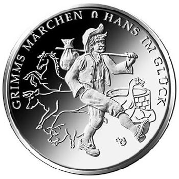 20 euro Německo 2023 Šťastný Hans
