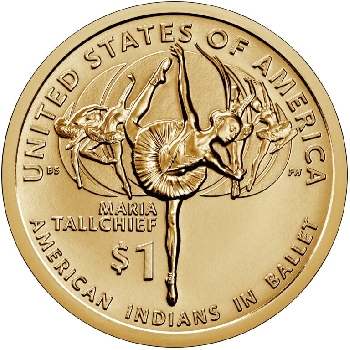 USA 1 dolar 2023 oběžný D