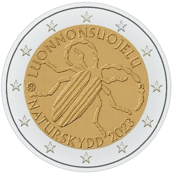 2 euro sběratelské Finsko 2023 Příroda UNC