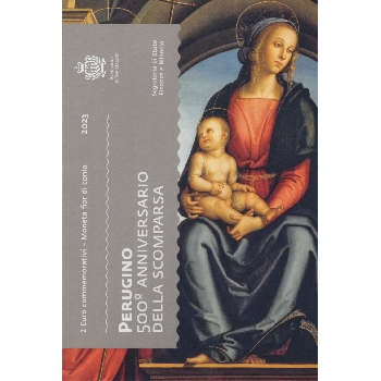 2 euro sběratelské San Marino 2023 Perugino BU