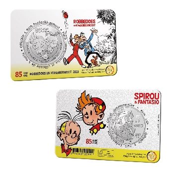 5 euro Belgie 2023 Spirou a Fantasio BU