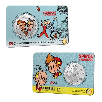 5 euro Belgie 2023 BU Spirou a Fantasio COLOR