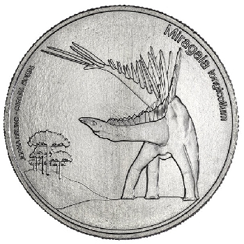 5 euro Portugalsko 2023 Dinosaurus