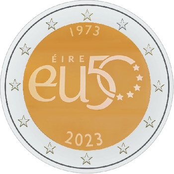 2 euro sběratelské Irsko 2023 UNC