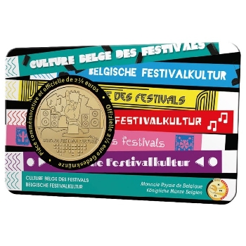 2 5 Euro Belgie 2023 Festivalová kultura FR
