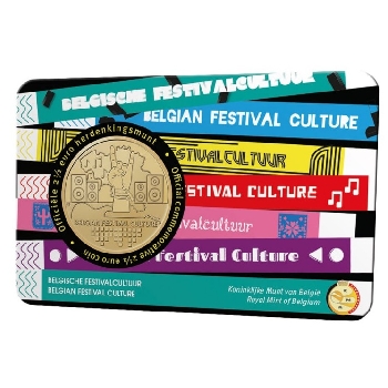 2 5 Euro Belgie 2023 Festivalová kultura NL
