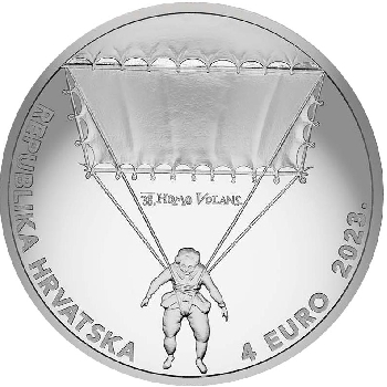 4 euro Chorvatsko 2023 PROOF