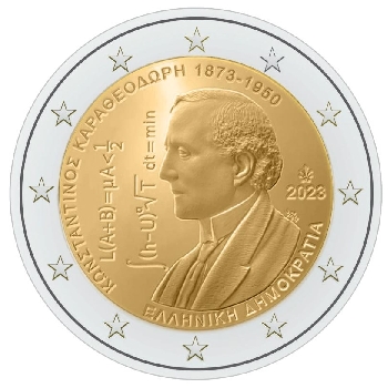 2 euro sběratelské Řecko 2023 Constantin UNC