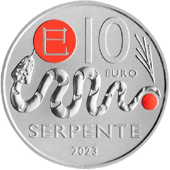 10 euro San Marino 2023 Rok hada
