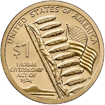USA 1 dolar 2024 oběžný D