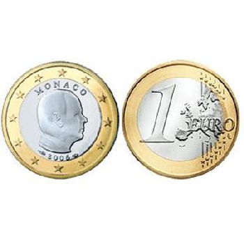 1 euro Monako 2022