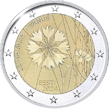 2 euro sběratelské Estonsko 2024 UNC