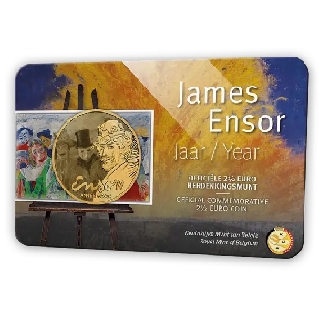 2 5 Euro Belgie 2024 Ensor NL