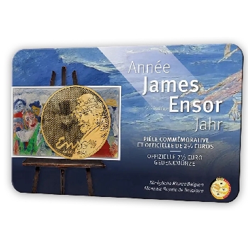 2 5 Euro Belgie 2024 Ensor FR