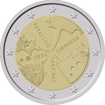 2 euro sběratelské Finsko 2024 Architektura UNC
