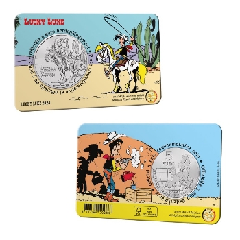 5 euro Belgie 2024 Lucky Luke BU