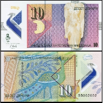 bankovka 10 denárů 2018