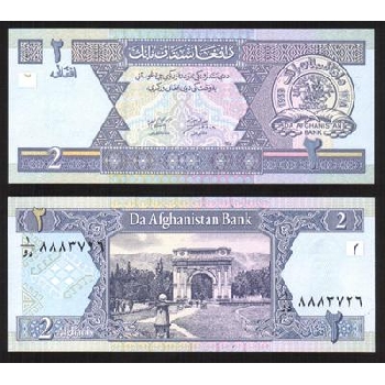 bankovka 2 afghání
