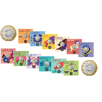 12x5 euro Francie 2024 BU Horoskop