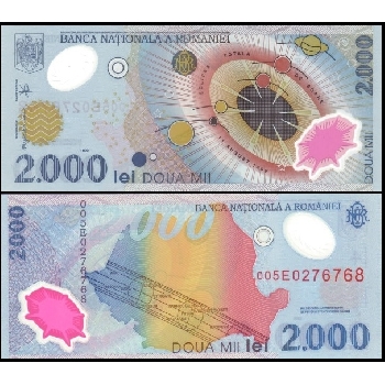 bankovka 2000 rumunských lei