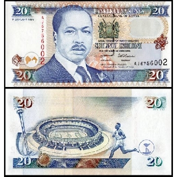 bankovka 20 šilinků 1996