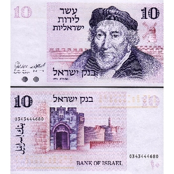 bankovka 10 lir 1973