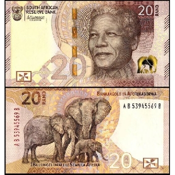 bankovka 20 jihoafrických randů 2