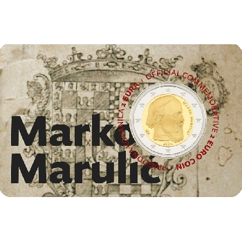 2 euro sběratelské Chorvatsko 2024 Marulić