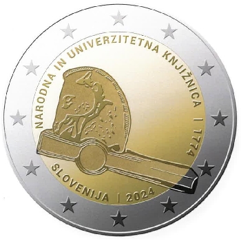 2 euro sběratelské Slovinsko 2024 UNC