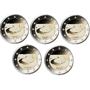 2 euro sběratelské Německo 2025 Sársko UNC