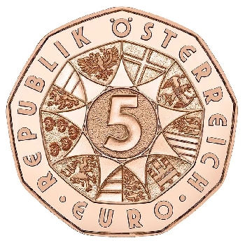 5 euro Rakousko 2025 Narcis – foto 2