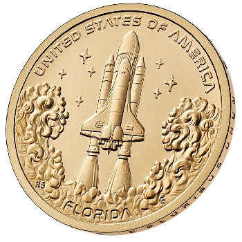 USA 1 dolar 2025 Florida P