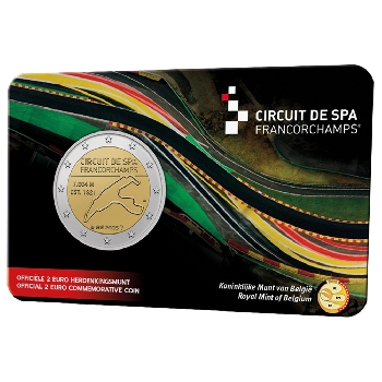 2 euro sběratelské Belgie 2025 Francorchamps NL