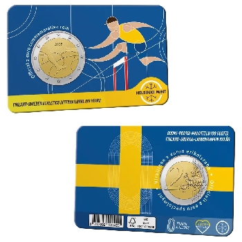2 euro sběratelské Finsko 2025 Atletika BU EN