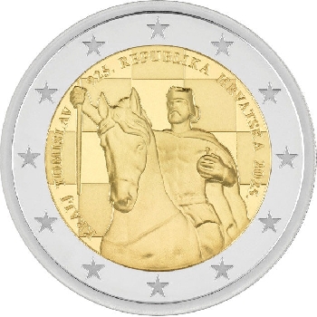 2 euro sběratelské Chorvatsko 2025 Království